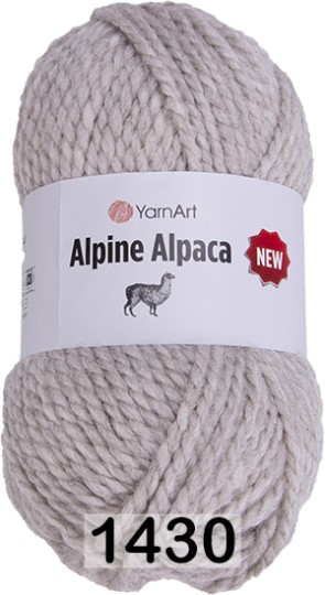 Пряжа YarnArt Alpine Alpaca New 1430 натуральный