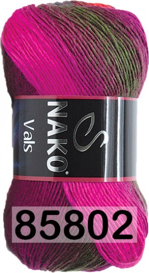 Пряжа Nako Vals 85802 ФЕНИКС