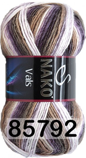Пряжа Nako Vals 85792 СТРИЖ
