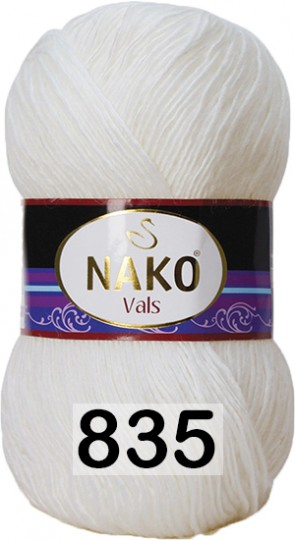 Пряжа Nako Vals 00835 кремовый