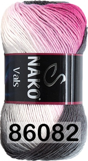 Пряжа Nako Vals 86082 ФЛАМИНГО