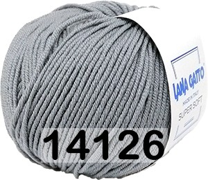 Пряжа Lana Gatto Super Soft 14126 серый