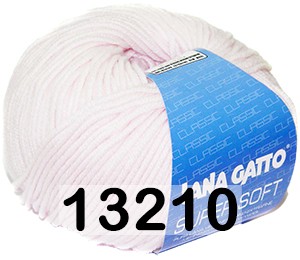Пряжа Lana Gatto Super Soft 13210 бл.розовый