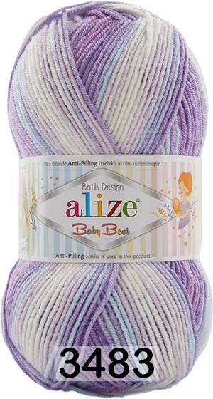 Пряжа Alize Baby Best Batik