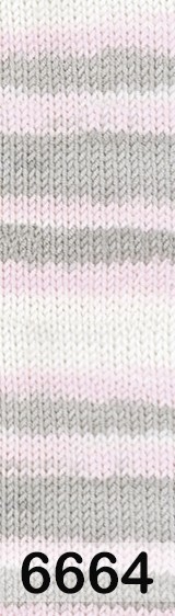 6664 БЕЛ.РОЗ.СЕРЫЙ