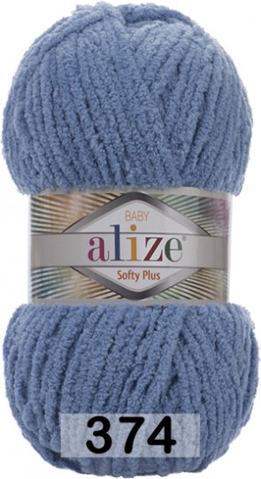Пряжа Alize Softy Plus 374 джинс