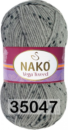 Пряжа Nako Vega Tweed 35047 семечки