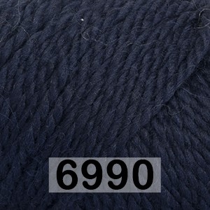 Пряжа Drops Andes Uni 6990 темно-синий