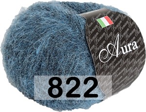 Пряжа Сеам Aura 822 ДЖИНС