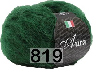 Пряжа Сеам Aura 819 ЯР.ЗЕЛЕНЫЙ