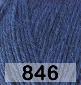 Пряжа Alize Superwash Comfort Socks 846 т.синий