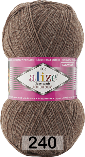 240 КОРИЧНЕВЫЙ МЕЛАНЖ