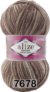 7678 КОРИЧН.БЕЖ.