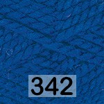 Пряжа YarnArt alpine 342 синий