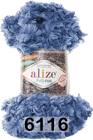 Пряжа Alize Puffy Fur