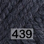 Пряжа YarnArt alpine alpaca 439 темно-серый