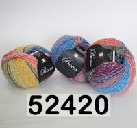 52420 СЕРО.ЗЕЛЕН. СИН.ОРАНЖ.