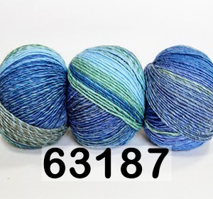 Пряжа Сеам Boom 63187 ЛАЗУРН ГОЛУБ СИНИЙ