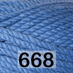 Пряжа YarnArt alpine maxi 668 голубой