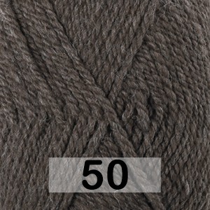 Пряжа DROPS ALASKA MIX 50 темно-коричневый