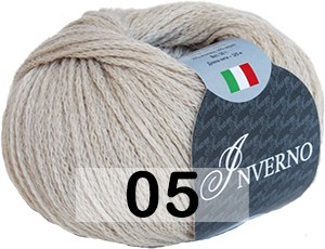 Пряжа Сеам Inverno 05 СВ.БЕЖЕВЫЙ