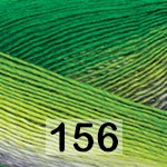 Пряжа YarnArt Ambiance 156 зелено-серый