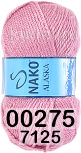 Пряжа Nako Alaska 00275 св.пыльная сирень