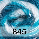 845 БИРЮЗОВО-БЕЛЫЙ