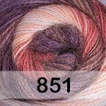 851 ФИОЛЕТОВО КОРИЧНЕВО-БЕЛЫЙ