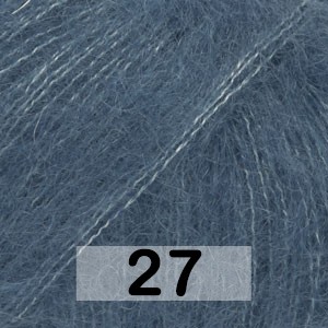 Пряжа Drops Kid-silk Uni Colour 27 джинсы синие