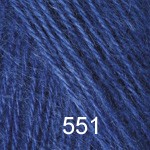 Пряжа YarnArt Angora De Luxe 551 синий
