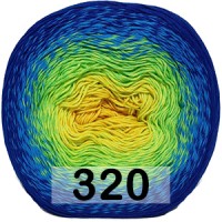 320 СИН.ГОЛУБ. ЗЕЛЕН.ЖЕЛТ.ОРАНЖ.