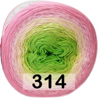 314 РОЗОВ.ЖЕЛТ.ЗЕЛЕН.