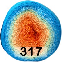 317 ЯР.ГОЛУБ. ЖЕЛТ.ОРАНЖ.