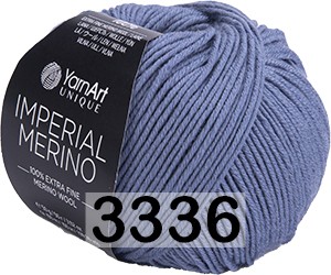 Пряжа Yarnart Imperial Merino 3336 т.джинс