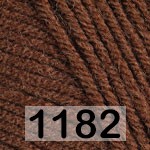 Пряжа YarnArt baby 1182 коричневый