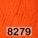 Пряжа YarnArt baby 8279 яр.оранжевый