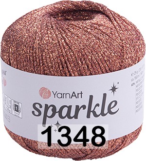 Пряжа YarnArt Sparkle 1348 медь