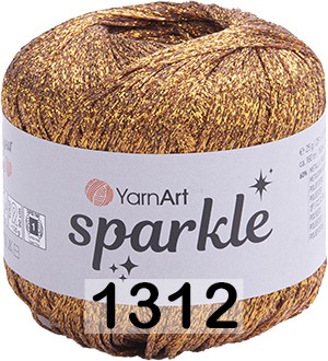 Пряжа YarnArt Sparkle 1312 золото