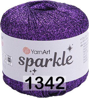 Пряжа YarnArt Sparkle 1342 фиолетовый