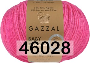 Пряжа Gazzal Baby Alpaca