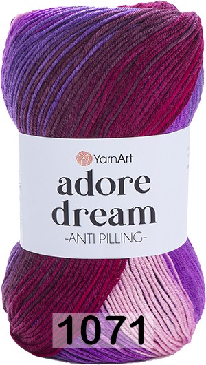 Пряжа YarnArt Adore Dream 1071 