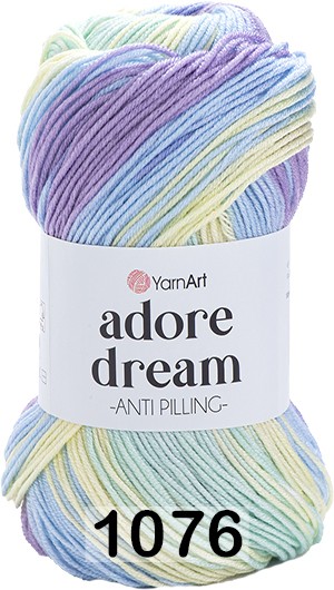 Пряжа YarnArt Adore Dream 1076 