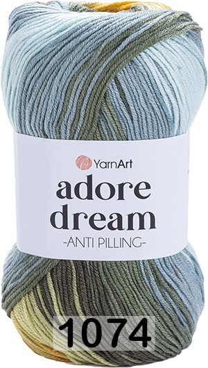 Пряжа YarnArt Adore Dream 1074 