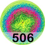 506 САЛАТ.СИН.РОЗОВ. ЗЕЛЕН.ЖЕЛТ.