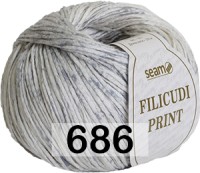 686 БЕЛЫЙ С СИНЕВОЙ