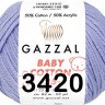 Пряжа Gazzal Baby Cotton 25