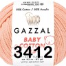Пряжа Gazzal Baby Cotton 25