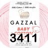 Пряжа Gazzal Baby Cotton 25