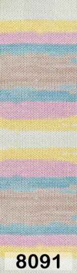 8091 БЕЛ.ЖЕЛ. ГОЛ.СЕР.РОЗ.